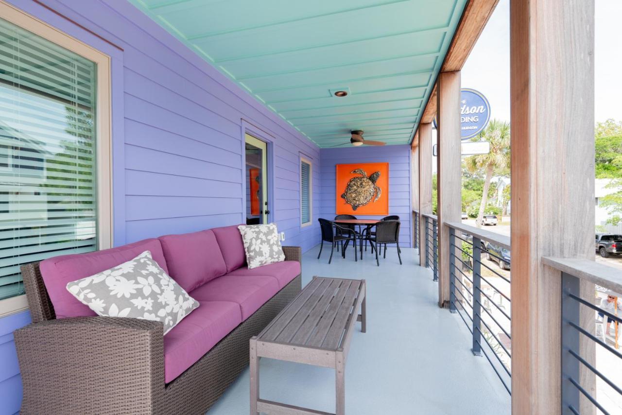 Folly Vacation Perfect Purple Palace Apt A Folly Beach Exterior foto